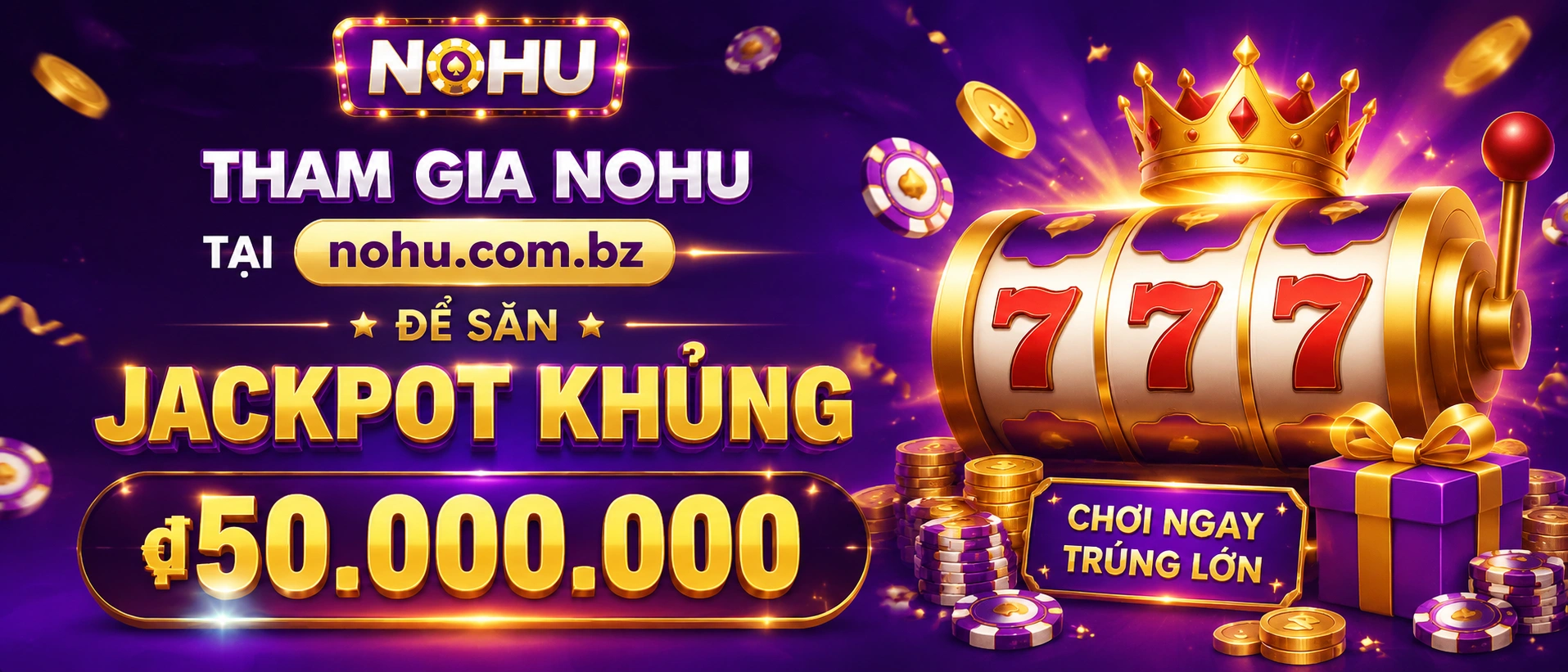 Banner bingo online trên nohu.com.bz