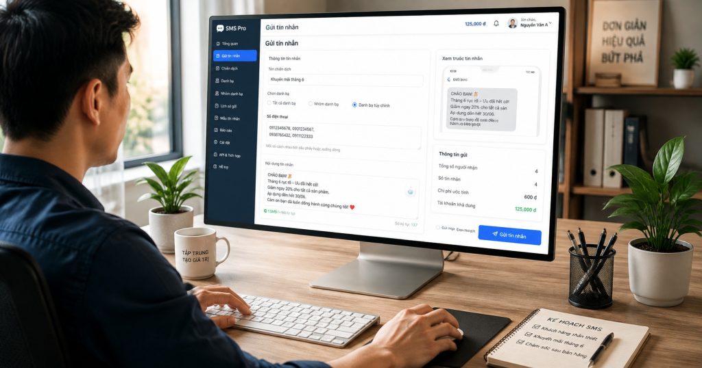 Hướng dẫn sử dụng hd gui sms nohu vip com chi tiết và hiệu quả